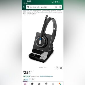 EPOS Wireless headset NEW